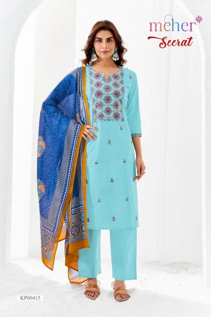 Meher seerat 3pcs womens kurtis manufacturers & wholesaler